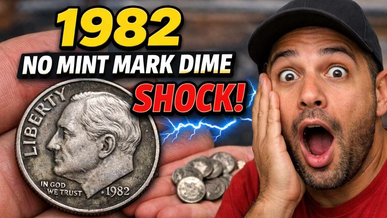 1982 No Mint Mark Dime Shock: Tiny Coin Rumored to Carry a $350 Million Value