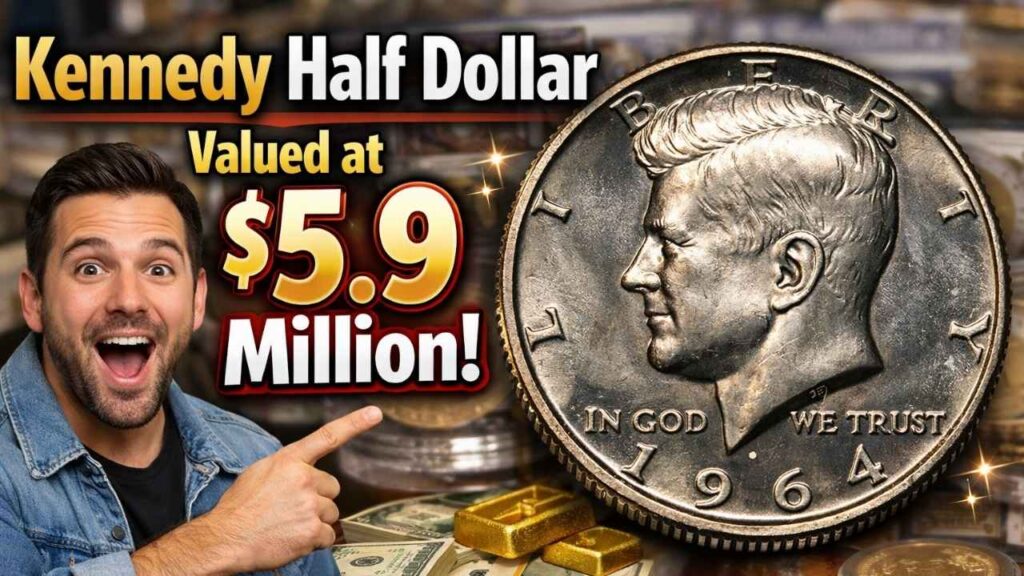 Rare Kennedy Half Dollar Valued at $5.9 Million – Still Circulating Today