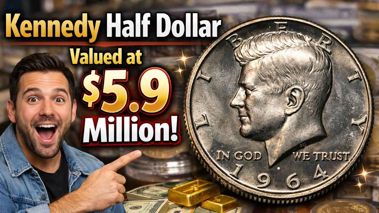 Rare Kennedy Half Dollar Valued at $5.9 Million – Still Circulating Today